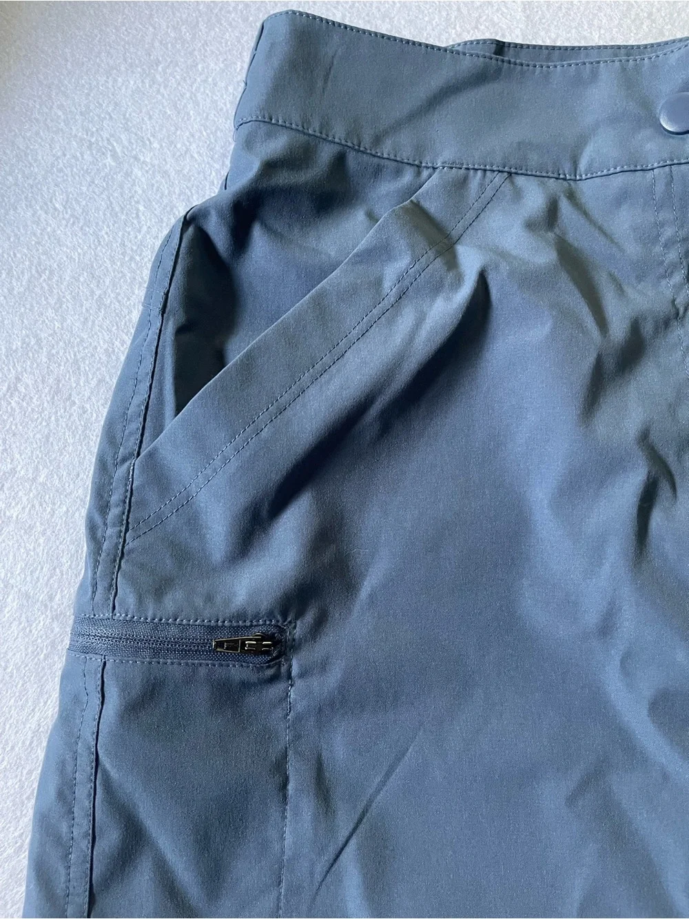32° Cool Lightweight Slate Blue Skort